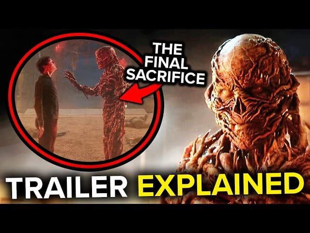 STRANGER THINGS Season 5 TRAILER Explained