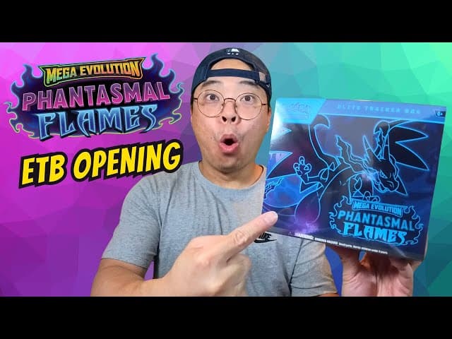 NEW Pokemon Phantasmal Flames Elite Trainer Box Opening!