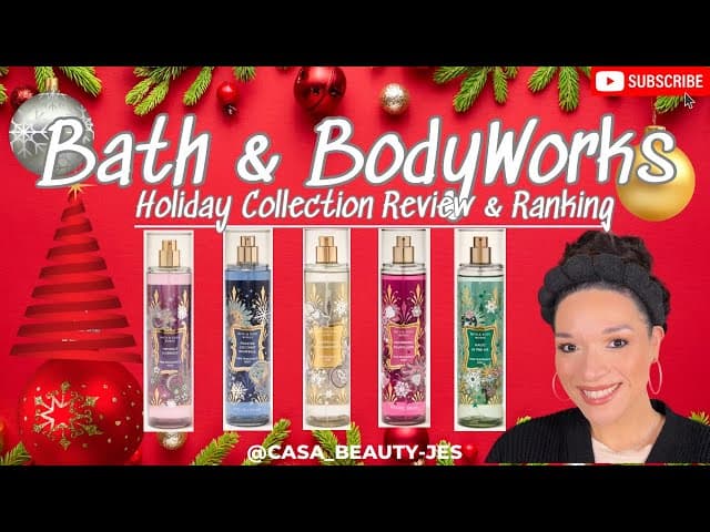 Bath and Bodyworks: NEW Holiday Collection Review & Ranking #beauty #bodymist #bathandbodyworks