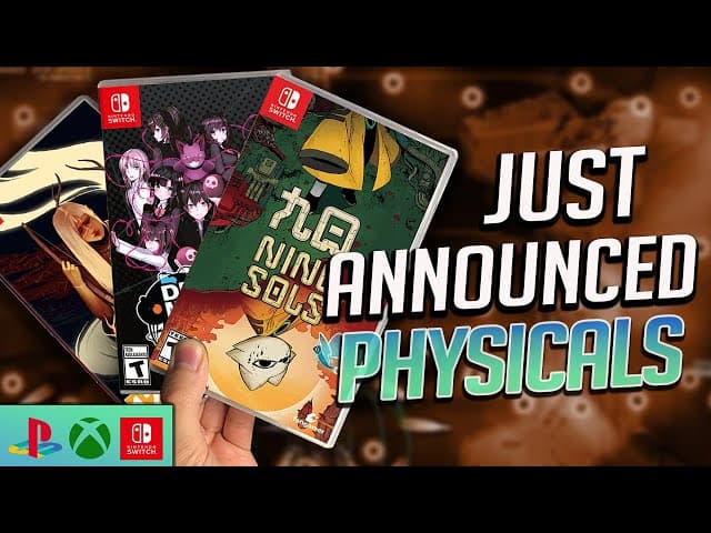 JUST Announced Physical Games!