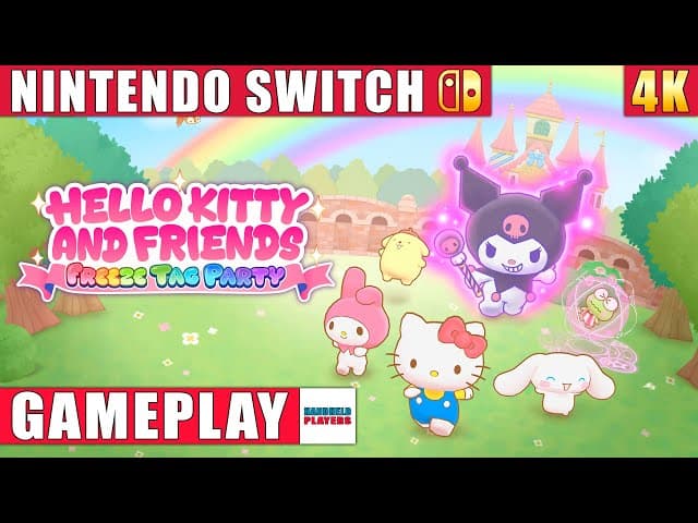 Hello Kitty and Friends: Freeze Tag Party Nintendo Switch 1 Gameplay in 4K