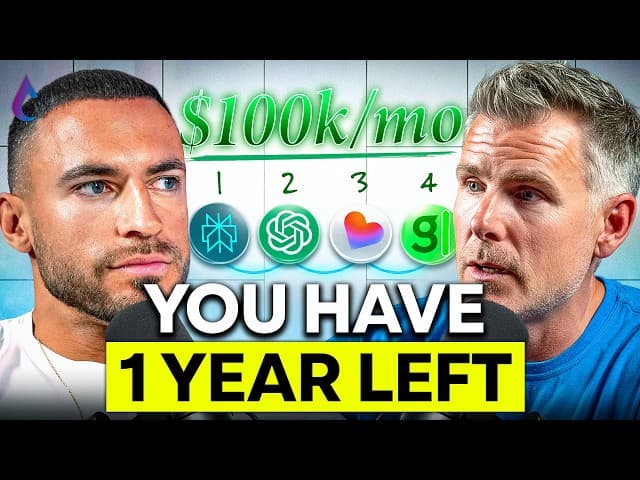 How To Actually Get Ahead With AI (Before It’s Too Late) | Dan Martell