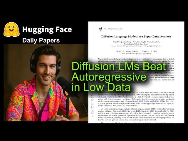 Diffusion LMs Beat Autoregressive in Low Data